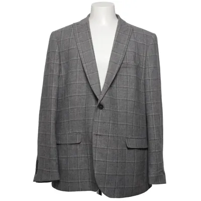 Blazer (Gray) from Dobell Acrylic, Polyester, Wool