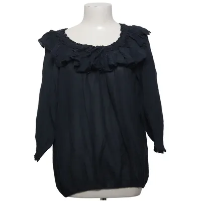 Blouse (Bleu) de European Culture Coton, Soie
