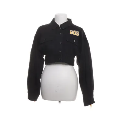 Spijkerjas (Zwart) van Fashion Nova Katoen