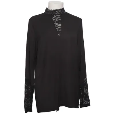 Blouse (Zwart) van Culture Elastaan, Viscose