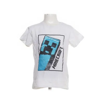 T-shirt (Vit) från Mojang Bomull
