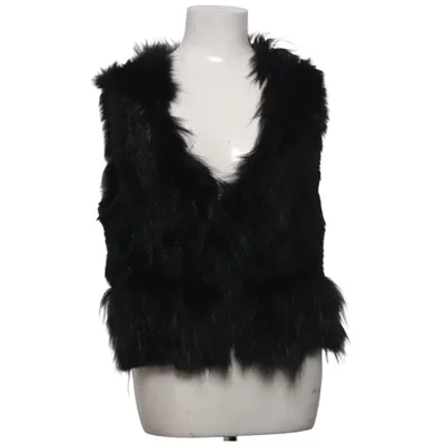 Gilet d'extérieur (Noir) de Milestone Fourrure de lapin