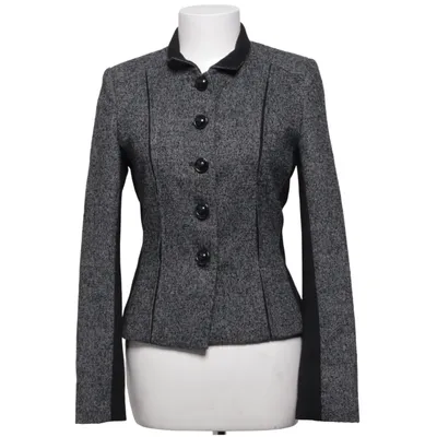 Blazer (Grau, Schwarz) von Selection by s.Oliver Acetat, Elasthan, Polyester, Wolle