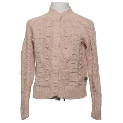 Strickjacke (Pink) von POMPdeLUx Baumwolle, Wolle