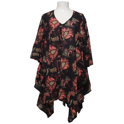 Robe (Noir, Rouge, Multicolore) de DW Shop Coton