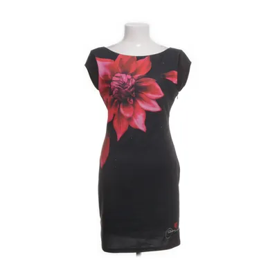 Klänning (Svart, Flerfärgad) från Desigual Elastan, Polyester