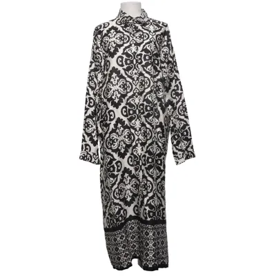 Kaftan (Zwart, Wit) van Edith Viscose