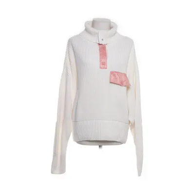 Polotröja (Vit, Rosa) från Tom Tailor Denim Akryl, Bomull