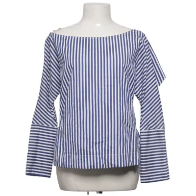Blus (Blå, Vit) från Topshop Boutique Bomull