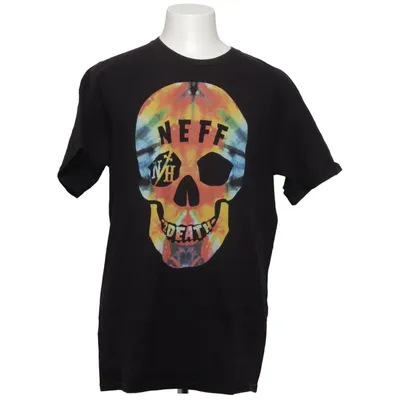 T-shirt (Black, Multicolored) from Neff Cotton