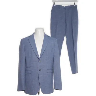 Kostym (Blå) från Selected Homme Elastan, Linne, Polyester, Ull