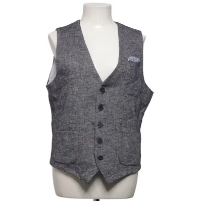 Gilet de costume (Gris) de Gianni Lupo Coton, Lin