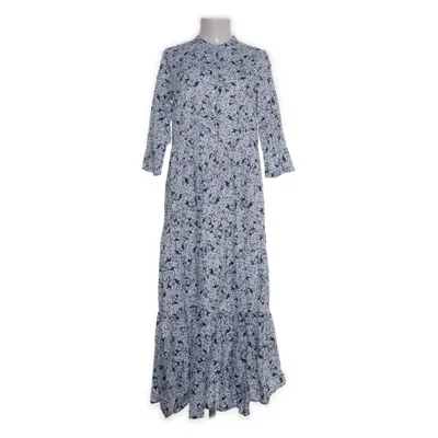 Maxi dress (White, Blue) from Gina Collection Cotton