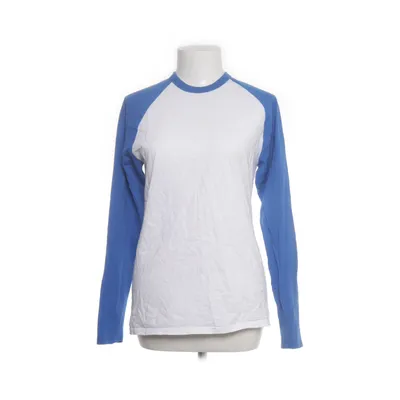 Long sleeve T-shirt (White, Blue) from Fruit of the Loom