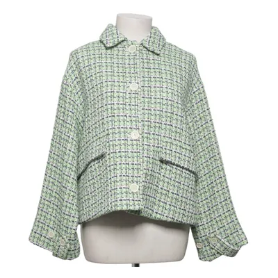Jakke (Grøn, Hvid, Blå) fra Comma Bomuld, Polyester, Viscose