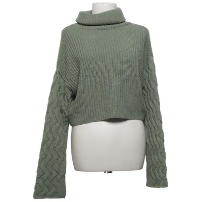 Pul à col roulé (Sleeve Detail Knitted Sweater) de Tina Maria x NA-KD Acrylique, Polyamide
