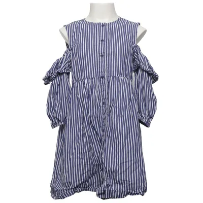 Jurk (Blauw, Wit) van Zara Kids Katoen