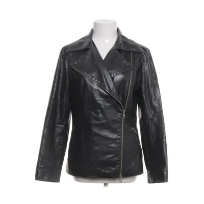 Biker jacket (Black) from Compagnia Italiana Polyester