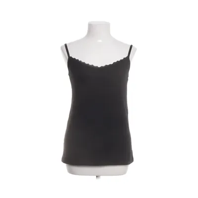 Tanktop (Zwart) van People Tree Organisch katoen, Elastaan