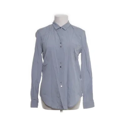 Chemise (Bleu) de René Lezard Élasthane, Soie