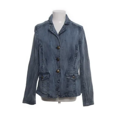 Denimjakke (Blå) fra Created by Chic Bomuld, Elastan