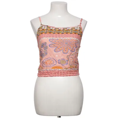 Crop top (Pink, Multicolored) from Jasmine Viscose