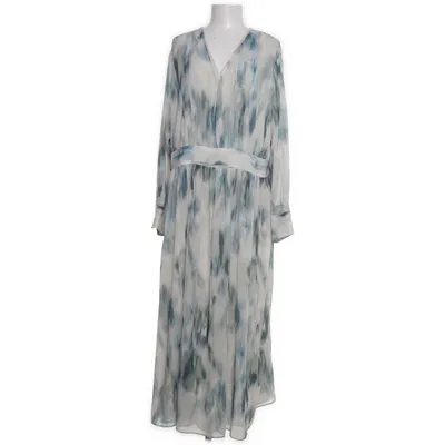 Maxi jurk (Blauw, Meerkleurig) van H&M Modern Classic Polyester