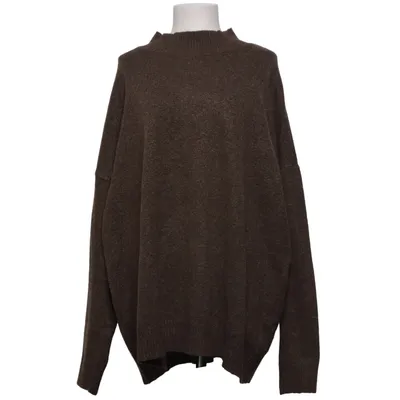 Strickpullover (Braun) von Zizzi Acryl, Polyamid, Recyceltes Polyester