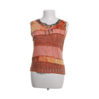 Top (Orange, Multicolored) from Pause Café Acrylic, Polyester