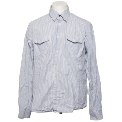 Chemise (Bleu, Blanc) de Jack & Jones Vintage Denim Coton