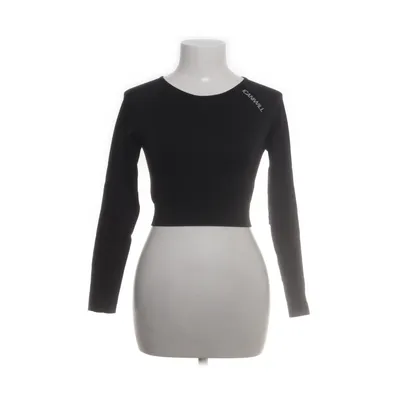 Crop top (Zwart) van ICANIWILL Nylon, Elastaan