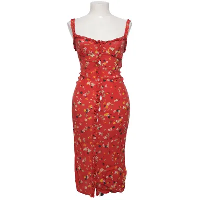 Dress (Red, Multicolored) from Réalisation Silk