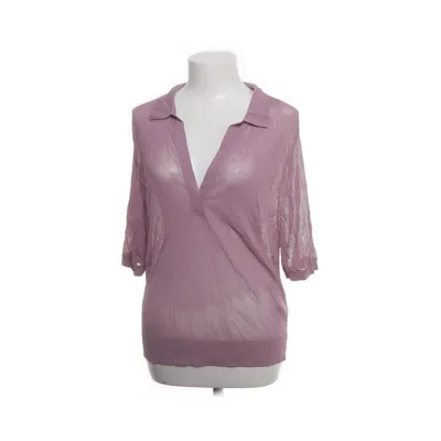 Top (Lila) van Zara Knit Elastaan, Viscose