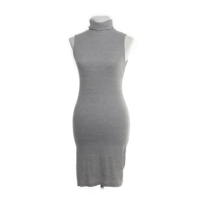 Turtleneck dress (Gray) from Miss Milla Cotton, Viscose, Elastane