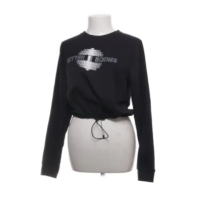 Crop top (Sort) fra Better Bodies Bomuld, Elastan, Polyester