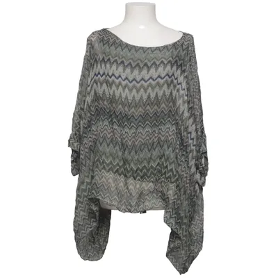 Poncho (Grau, Mehrfarbig) von C & Co.