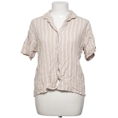 Kortärmad skjorta (Beige, Vit) från Change Viskos