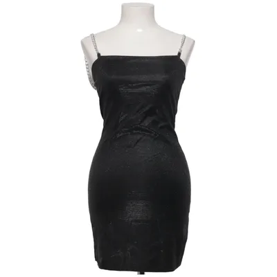 Klänning (Svart) från L&S Elastan, Metallfiber, Polyester