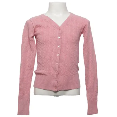 Strickjacke (Pink) von Oneway Angora, Baumwolle, Polyamid, Viskose
