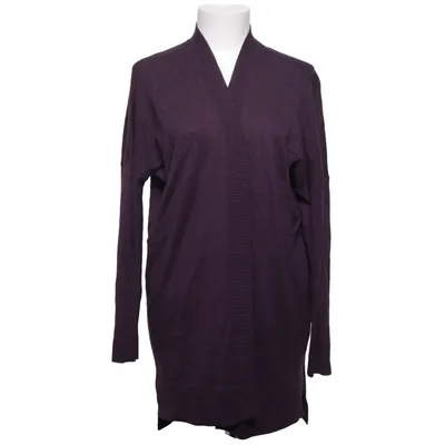 Cardigan (Purple) from Talking French Cotton, Silk, Viscose, Wool
