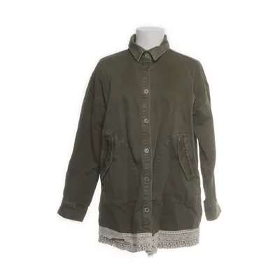 Jeansjacka (Grön) från Zara Basic Z1975 Denim Bomull