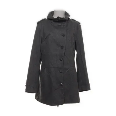 Manteau (Gris) de Capture Polyester, Laine
