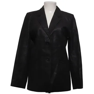 Blazer en cuir (Noir) de Gatto