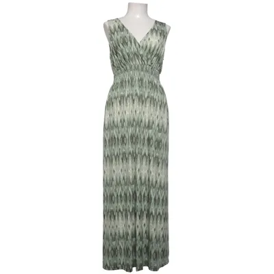 Robe longue (Vert, Blanc) de Fransa Élasthane, Polyester