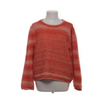 Tröja (Orange, Vit) från Lindex Akryl, Polyamid, Polyester, Ull