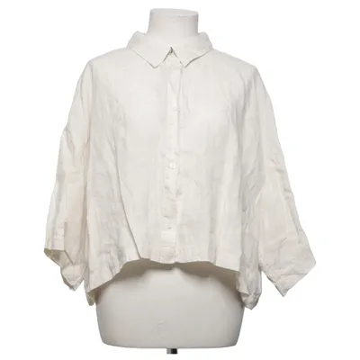 Chemise à manches courtes (Beige) de H&M Lin