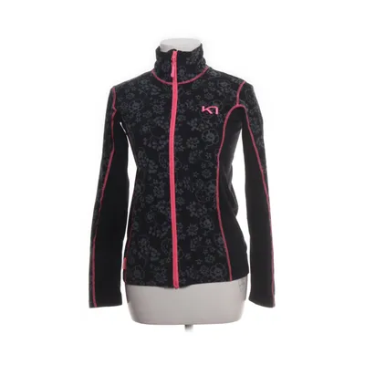 Fleecejakke (Sort, Grå, Pink) fra Kari Traa Polyester