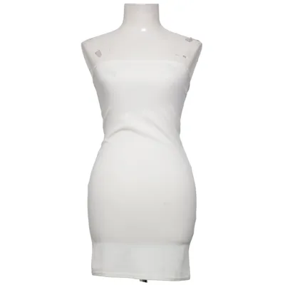 Jurk (Wit) van Fashionkilla Elastaan, Polyester