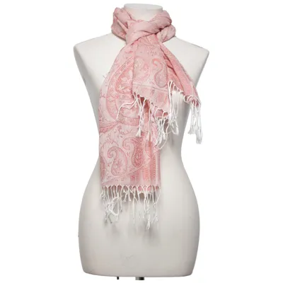 Écharpe (Rose) de Pashmina Cachemire