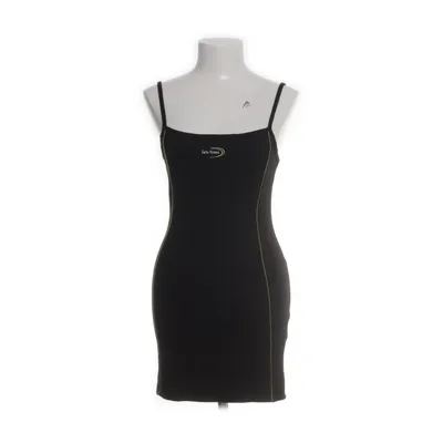 Jurk (Zwart) van Iets Frans Viscose, Polyester, Elastaan, Katoen